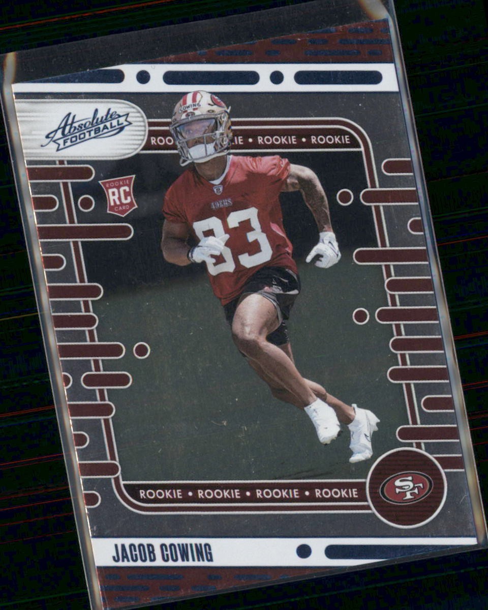 2024 Panini Absolute - Rookies Jacob Cowing #191 (RC) Teal