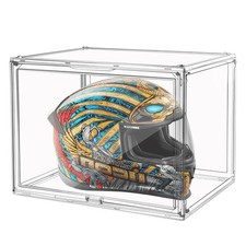 Extra Large 17.7"X13"X13" Clear Acrylic Organizer Box Display Case, Plastic H...