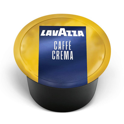 Blue Single Espresso Caffe Crema Coffee Capsules, Value Pack, Blended and Roaste