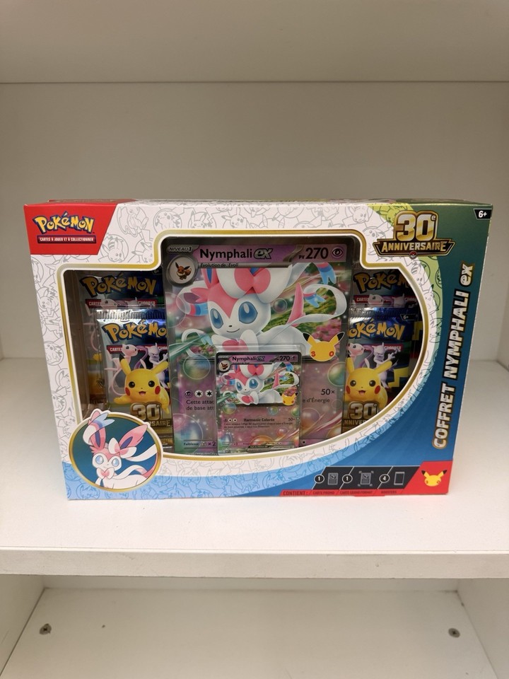 Pokémon 30e anniversaire, coffret Nymphali ex