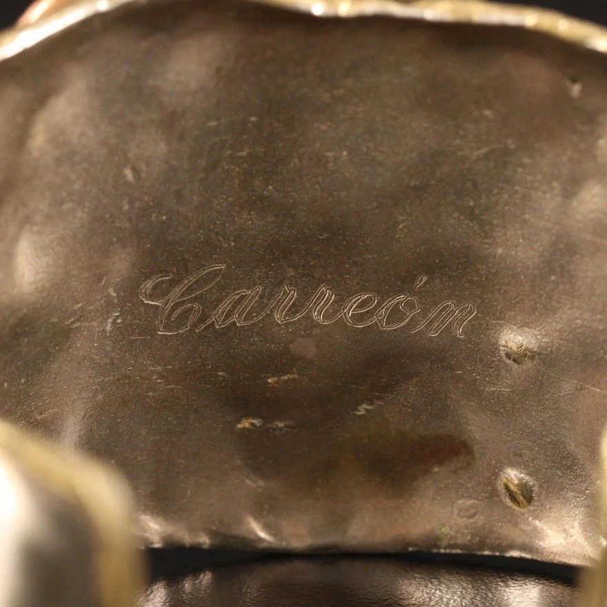 Bracelete Claudia Carreón ágata lírio cala - Imagem 4 de 4