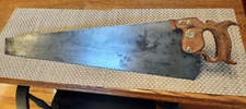 1896-1917 Disston No. 7 Crosscut Handsaw, Fully Restored and Sharpened