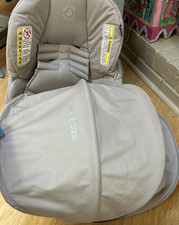 Maxi-Cosi Mico Luxe Infant Carseat Sunshade Canopy  Seat Cover - Light Beige