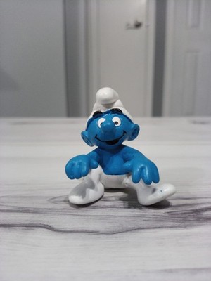 Smurfs Computer Super Smurf 40249 PVC Figure Peyo Schleich 1994
