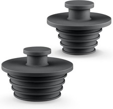 Bathtub Stopper 2pcs Sink Stopper Tub Plug Bathroom Shower Drain Plug Silicone