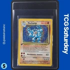 1999 POKEMON 1ST EDITION #8/102 MACHAMP BASE SET HOLO ITALIAN
