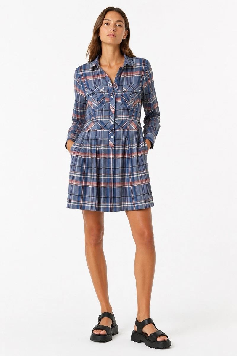 organic cotton bodycon dress Women's Pima Natural Blue / XS Burleska Womens Ophelie Steampunk ethnic motif Length:60 [+$ 4.99] and sustainably