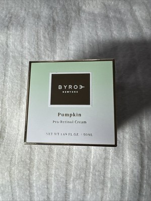 BYROE NEW YORK - Pumpkin Pro-Retinol Anti-Aging Face Cream - 1.69 fl oz BNIB