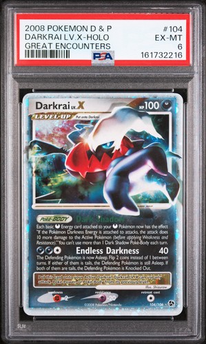 Darkrai LV.X graded PSA 6 for sale on eBay
