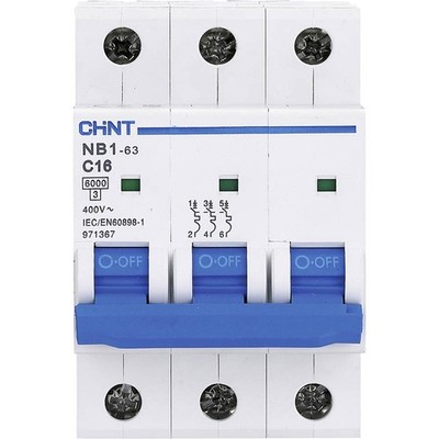 Chint 179707 NB1L Leitungsschutzschalter 3polig 40 A