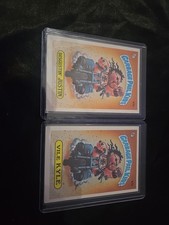 Topps Garbage Pail Kids 1985 Disgustin' Justin 47a & Vile Kyle 47b Trading Cards