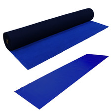 Alfombra de protección de piso multiusos de neopreno para corredor de piso - agarre antideslizante - azul