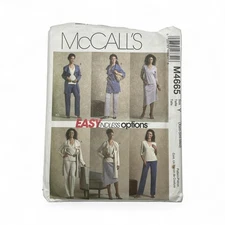 McCall's Misses Separates Sewing Pattern M4665 Sz XS S M Uncut 2005