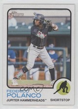 2022 Topps Heritage Minor League Edition Federico Polanco #6 0kv2