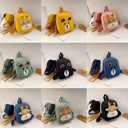 Cute Children School Bags 3D Cartoon Animal Kids Backpack Mini Small Schoolbags - Picture 1 of 13