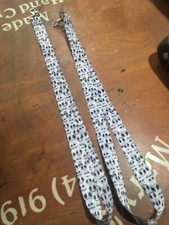 LOT OF 2---Nightmare Before Christmas WHITE Keychain LANYARDS NEW