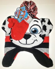 New BEANIE CAP Hat GLOVES SET Disney PAW PATROL Boys