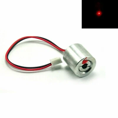 JOLOOYO 650nm 100mW Focus Red Dot 660nm Laser Diode Module Mini Size 2.5V