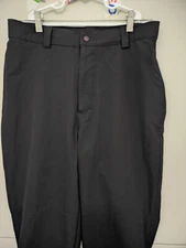 Ibex Pants Mens 30 BLK Capri Crop Shorts Outdoor Hiking Nylon Adjust Hem Pockets