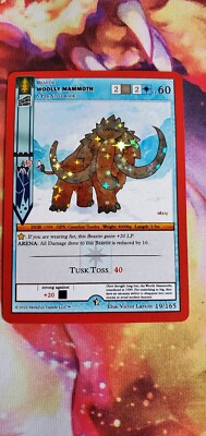 MetaZoo x eBay Exclusive Wilderness Reverse Holo  Woolly Mammoth