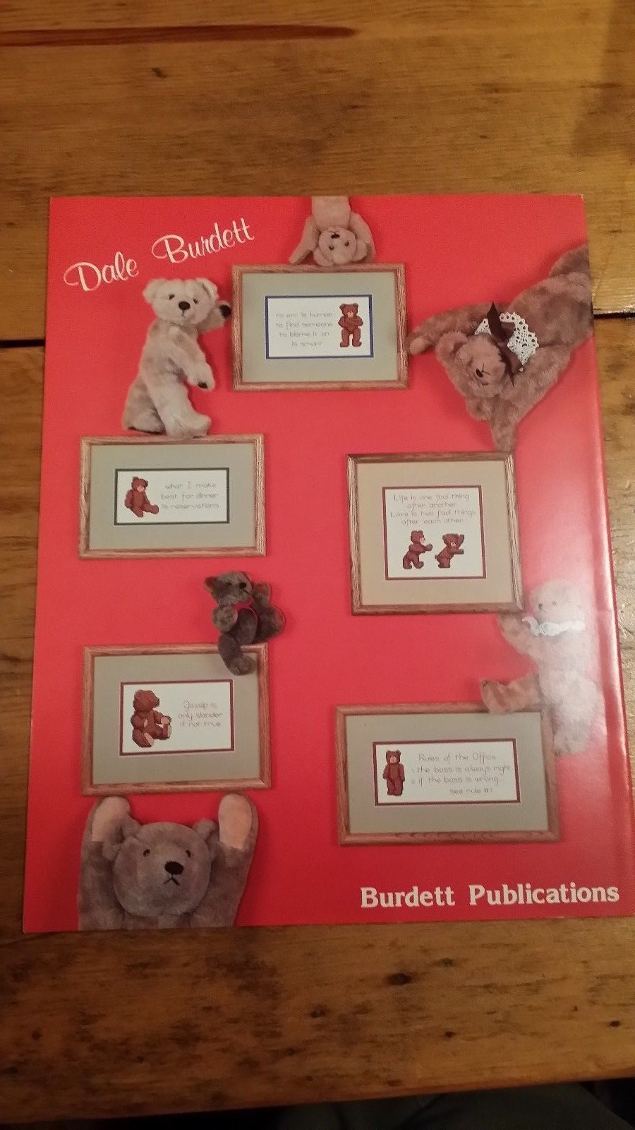 TEDDY BEAR BOOK SAMPLER CROSS STITCH PATTERN FREE SHIPPING  