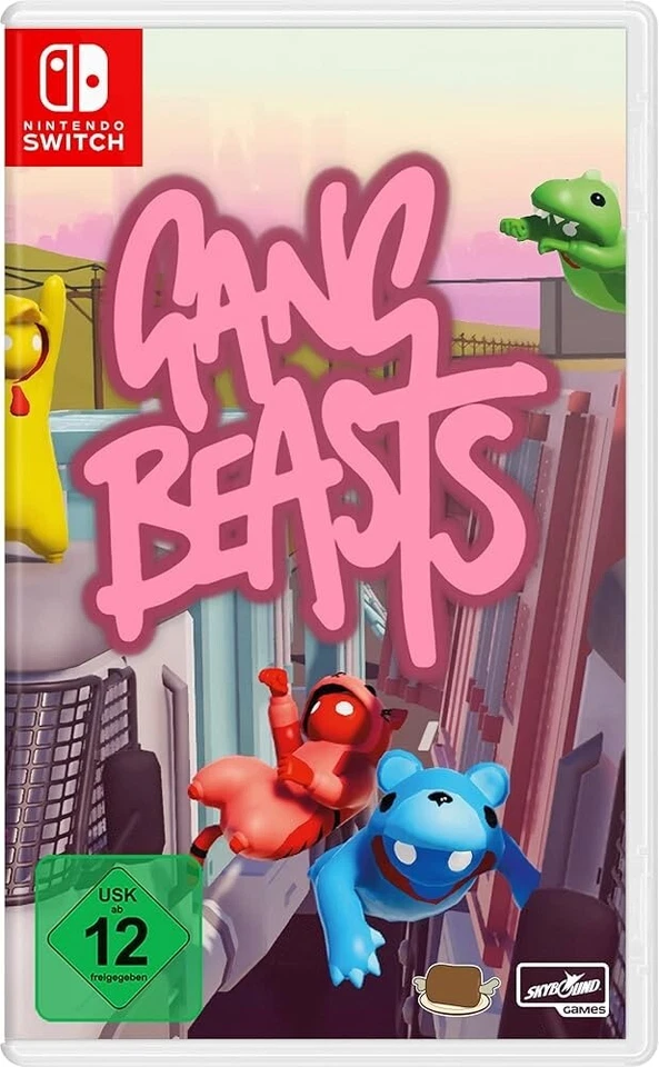 Gang Beasts Nintendo Switch in Italiano gioco Skybound Games Originale Completo, foto 1 di 5