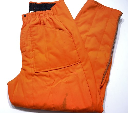 Men's VTG Blaze Orange Hunting Pants 