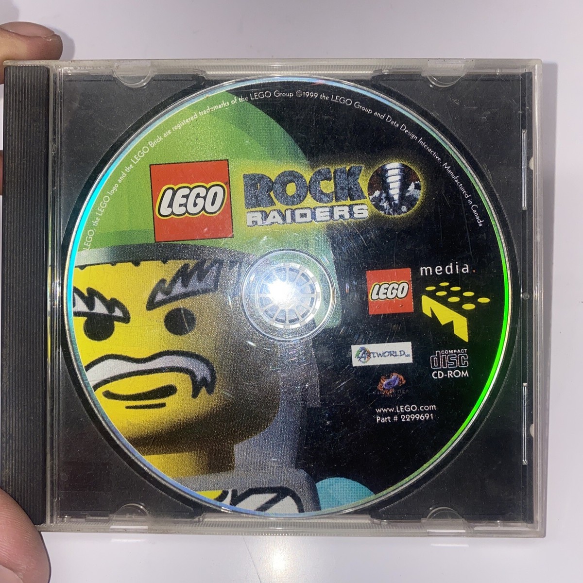 LEGO -Rock Raiders High Adventure Deep Underground -PC Windows 95