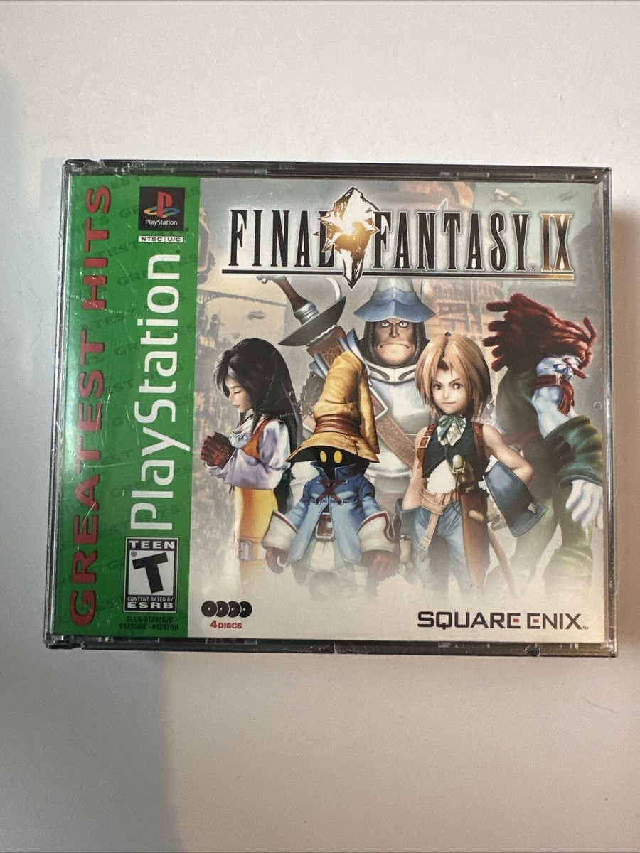 Sealed New - Final Fantasy IX 9 Greatest Hits (Sony PlayStation 1