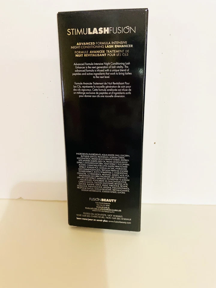 FUSION BEAUTY ESTIMULASHFUSION ACONDICIONADOR NOCTURNO INTENSIVO POTENCIADOR DE PESTAÑAS 0,15 OZ Foto 2 de 4