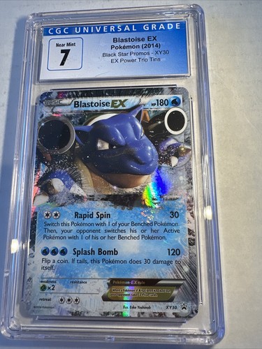 Blastoise-EX graded CGC 7 for sale on eBay