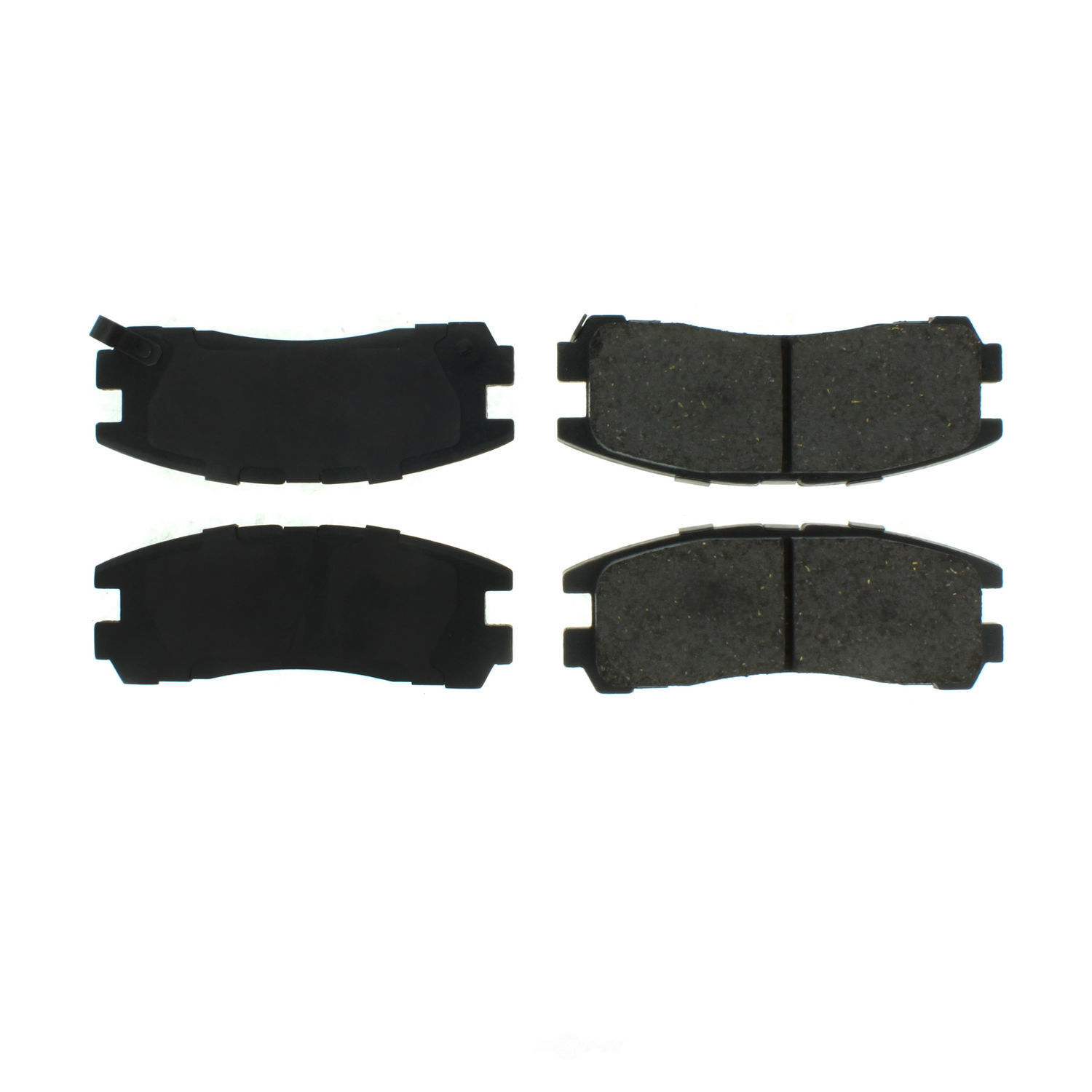 High-Performance Rr Semi-Met Brake Pads by Centric Parts 102.03830
