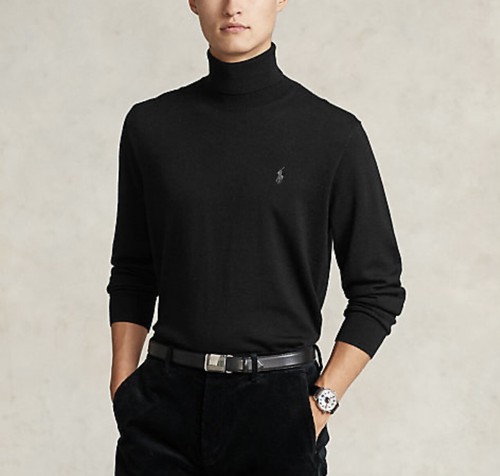 POLO RALPH LAUREN DOLCEVITA IN LANA MERINO Uomo Navy | Mascheroni Store