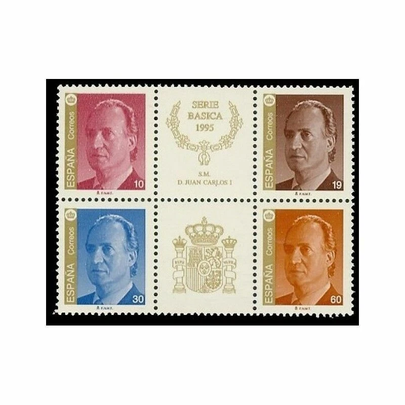 EDIFIL 3378A/81A S.M. Don Juan Carlos I AÑO 1995