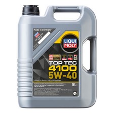 LIQUI MOLY 9511 Top Tec 4100 5W-40 Synthetic Technology Engine Oil - 5 Litres