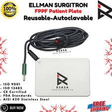 Ellman Surgitron FPPF Patient Plate antenna Surgitron H4 OEM Autoclavable CE/FDA