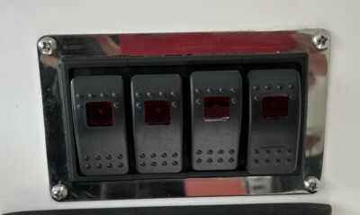 viper Pro Series 4x Rocker Off/on With Stainless Surround. | eBay Australia