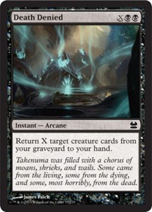 Death Denied - Foil x1 - Modern Masters - NM-Mint, English - Modern Masters