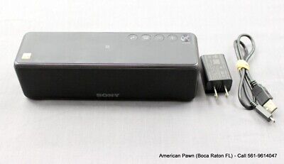 Wireless Speaker Sony h.ear go SRS-HG1 Hi-Res Wi-Fi Bluetooth Portable In  Black | eBay