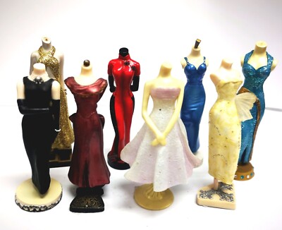  8 x schöne Figuren ''After Dark'' Kleider 16 cm groß SIEHE ALLE FOTOS