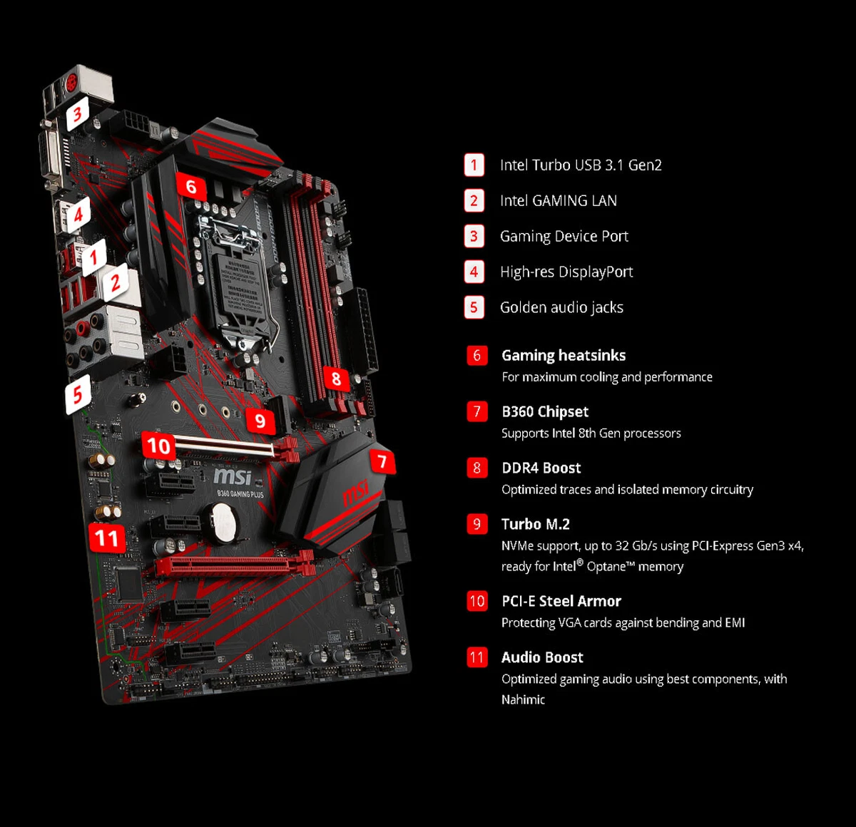 B360 motherboard price sale