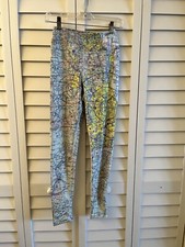 Airspace Leggings Chicago ATC Memes Women’s Medium Yoga Jogging Athleisure