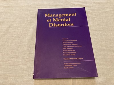 Management Of Mental Disorders Volume 2 Fourth Edition Book | eBay ...