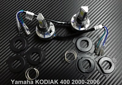 LED Kit High Power H6 Headlight Lights Bulbs HID for Yamaha KODIAK 400 2000-2006