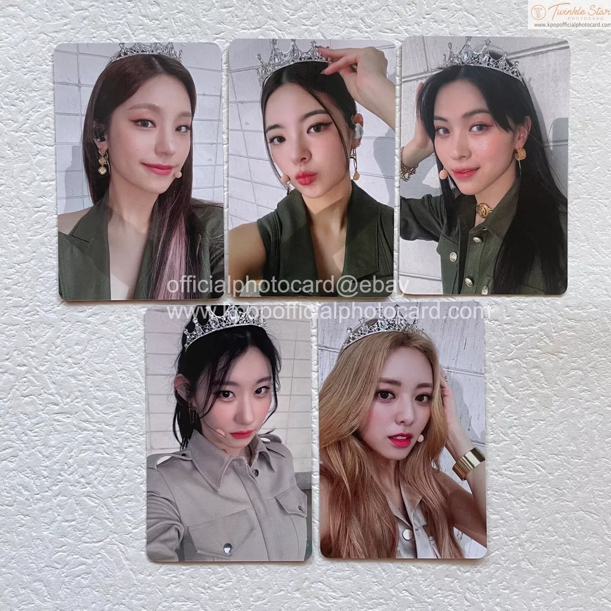 ITZY Official WithMuu Photocard Album Checkmate Kpop Genuine - 10 TYPE