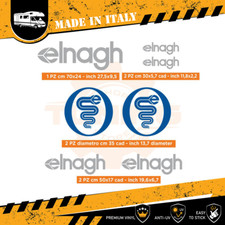 Decalcomania Adesivi Camper Elnagh - B