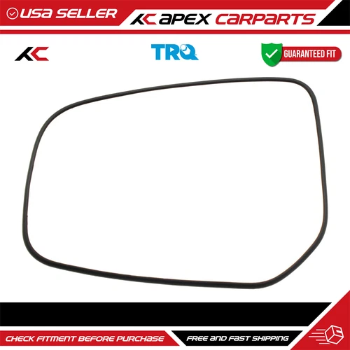 New Mirror Glass Left Side For 14-15 and 17-23 Mitsubishi Mirage 17-23 Mirage G4