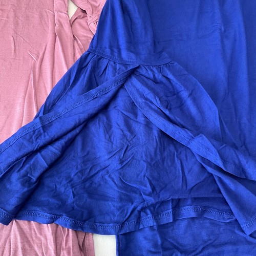Agnes And Dora Bell Sleeve Tunic Tops Womens Size 2XL 18-20 Blue Mauve 2 Tops - Picture 12 of 19