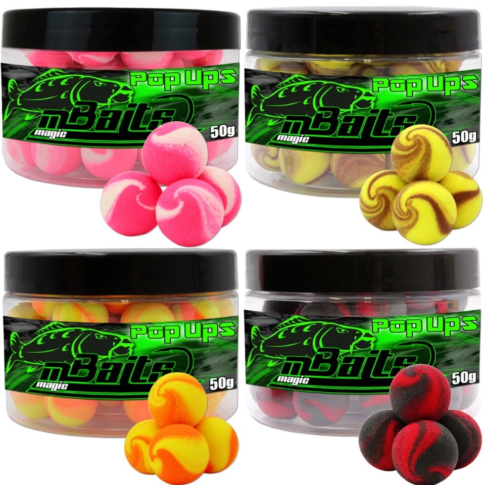 ANGEL-BERGER Magic Baits Two Tone Pop Ups Boilies Premium Range