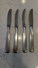 4 x Dinner Knives WMF Cromargan Frasers Pilgrim Satin Stainless Flatware Germany